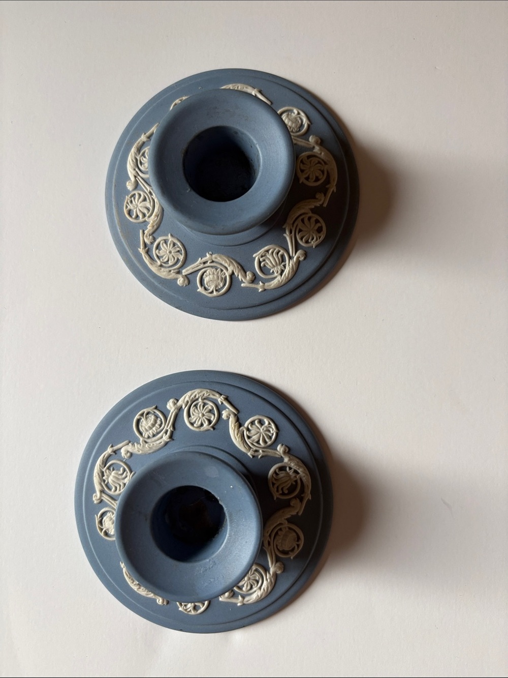 Wedgwood vintage candlestick holders